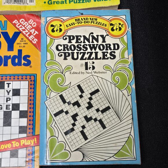 Vintage USA Today Globe Puzzlebook Approved Fun 'N Easy Crossword Puzzle Books - Picture 5 of 13